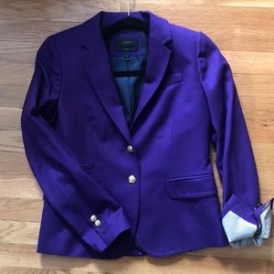 J.Crew Schoolboy wool blazer w/gold buttons. SZ 4